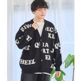 オーバーフィットロゴカーディガン | WEGO【MEN】 | 詳細画像12 