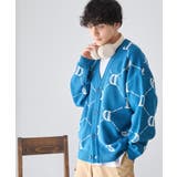 オーバーフィットロゴカーディガン | WEGO【MEN】 | 詳細画像17 
