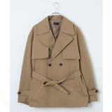 ショートトレンチジャケット | WEGO【MEN】 | 詳細画像1