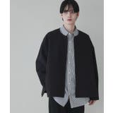 ブラック | トロミノーカラーブルゾン | WEGO【MEN】