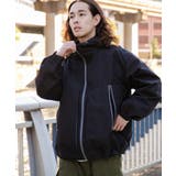 ブラック | 3レイヤーフードブルゾン | WEGO【MEN】