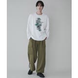 トロミフラワーモチーフLS | WEGO【MEN】 | 詳細画像19 