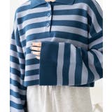 ボーダーニットポロ | WEGO【WOMEN】 | 詳細画像6