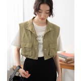 ミリタリーナイロンショートベスト | WEGO【WOMEN】 | 詳細画像1 
