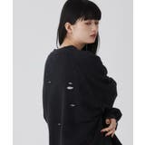ダメージプルオーバースウェット | WEGO【WOMEN】 | 詳細画像34