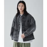 ブラック | デニムカバーオール | WEGO【MEN】