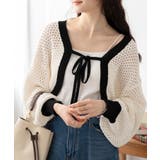 ホワイト | メッシュリボンボレロ | WEGO【WOMEN】