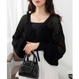 ブラック | メッシュリボンボレロ | WEGO【WOMEN】