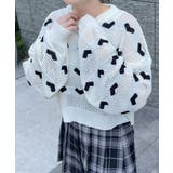 ハートメッシュニットプルオーバー | WEGO【WOMEN】 | 詳細画像9