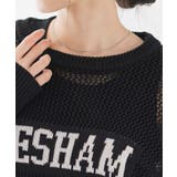 ロゴメッシュジャガードニット | WEGO【WOMEN】 | 詳細画像5 
