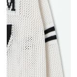 ロゴメッシュジャガードニット | WEGO【WOMEN】 | 詳細画像23 