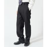 ブラック | メンズスクールスリムスラックス | WEGO【MEN】