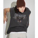 ピグメントグラフィックノースリーブ | WEGO【MEN】 | 詳細画像1