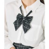 ブラックチェック1 | チェックスクールリボン | WEGO【WOMEN】