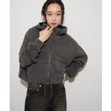 【自社ZOZO限定】SHORT HIGHNECK ZIP HOODIE | WEGO【WOMEN】 | 詳細画像19 