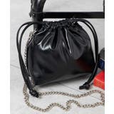 ブラックその他 | 巾着チェーンショルダー | WEGO【WOMEN】