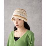 クロシェ編みボーダーハット | WEGO【WOMEN】 | 詳細画像6