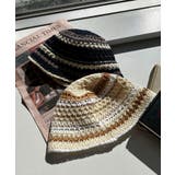 クロシェ編みボーダーハット | WEGO【WOMEN】 | 詳細画像8