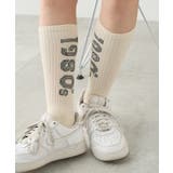 オフホワイト | 配色デザインソックス(R) | WEGO【MEN】