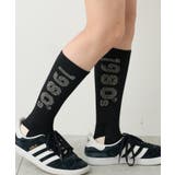ブラック | 配色デザインソックス(R) | WEGO【MEN】