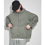 【自社ZOZO限定】HIGHNECK ZIP HOODIE | WEGO【MEN】 | 詳細画像28