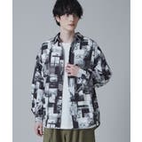 柄1 | アムンゼンパターンBIGシャツ | WEGO【MEN】