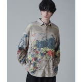 柄3 | アムンゼンパターンBIGシャツ | WEGO【MEN】