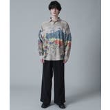 アムンゼンパターンBIGシャツ | WEGO【MEN】 | 詳細画像30 