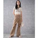 ヴィンテージウォッシュダメージデニムパンツ | WEGO【WOMEN】 | 詳細画像4
