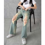 ヴィンテージウォッシュダメージデニムパンツ | WEGO【WOMEN】 | 詳細画像10