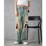 ヴィンテージウォッシュダメージデニムパンツ | WEGO【WOMEN】 | 詳細画像11