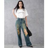 ヴィンテージウォッシュダメージデニムパンツ | WEGO【WOMEN】 | 詳細画像19
