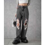 ヴィンテージウォッシュダメージデニムパンツ | WEGO【WOMEN】 | 詳細画像24