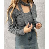 チョーカー付きスラブニットプルオーバー | WEGO【WOMEN】 | 詳細画像7 