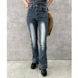 ストレッチフレアデニムパンツ | WEGO【WOMEN】 | 詳細画像1