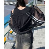 Wジップラインメッシュパーカー | WEGO【WOMEN】 | 詳細画像15
