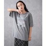 ヴィンテージウォッシュグラフィックTシャツ | WEGO【WOMEN】 | 詳細画像1