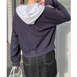 カレッジプリントZIPパーカー | WEGO【WOMEN】 | 詳細画像7