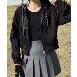 カレッジプリントZIPパーカー | WEGO【WOMEN】 | 詳細画像21