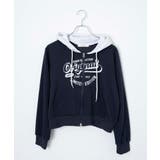 カレッジプリントZIPパーカー | WEGO【WOMEN】 | 詳細画像23