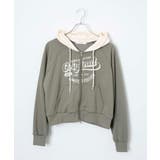 カレッジプリントZIPパーカー | WEGO【WOMEN】 | 詳細画像24