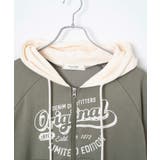 カレッジプリントZIPパーカー | WEGO【WOMEN】 | 詳細画像26
