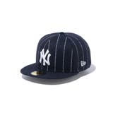 柄2 | NEWERA 59FIFTY MLB Text Stripe | WEGO【MEN】