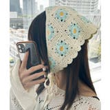 柄1 | Lフラワーバブーシュカ | WEGO【WOMEN】