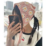 柄3 | Lフラワーバブーシュカ | WEGO【WOMEN】
