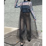 ブラック | バッグリボンチュールOP | WEGO【WOMEN】