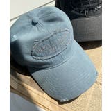 デニム淡加工色 | サークルフリンジロゴデニムキャップ | WEGO【WOMEN】