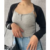 パット付きフロントボタンレースキャミ | WEGO【WOMEN】 | 詳細画像3 