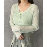 キャミ付きシアーカーデイガン | WEGO【WOMEN】 | 詳細画像6 