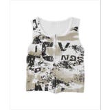 Wジップロゴプリントタンク | WEGO【WOMEN】 | 詳細画像12